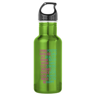 Motivations-Hydrations-Tracker - Edelstahl Edelstahlflasche
