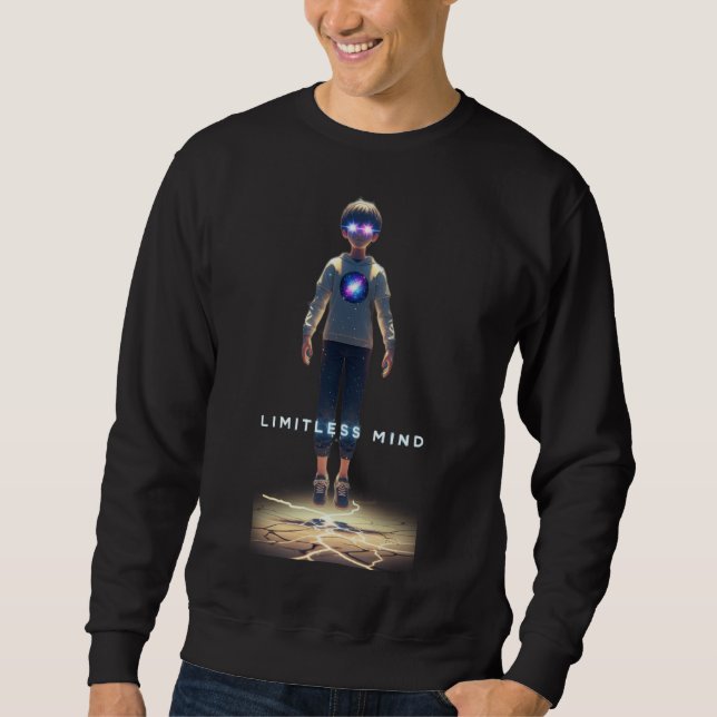 Motivations-Shirt für Männer. Sweatshirt (Vorderseite)