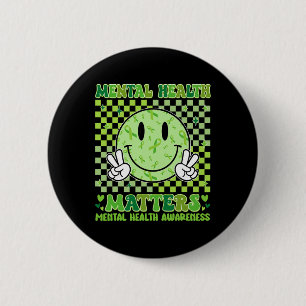 Motivations-Unterstützungsteam Krieger Mental Heal Button