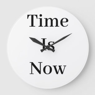Motivations-Wanduhr Große Wanduhr
