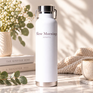 Motivations-Wasserflasche für Frauen für langsame Trinkflasche