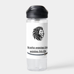 Motivations-Wasserflasche für Zeitersparnis Trinkflasche