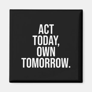 Motivationsangebot für Stoikerhärte und Festigkeit Magnet
