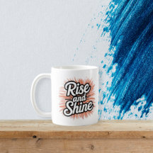 Motivationsbecher Rise and Shine - Morgeninspirati