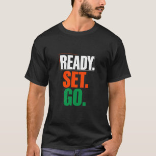 Motivationsfitness Fertig Los Geht's, Fitnessstudi T-Shirt