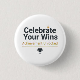 Motivationsgeschenk für den Erfolg Button