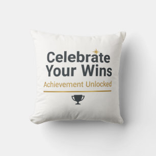 Motivationsgeschenk für den Erfolg Kissen