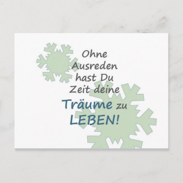 Motivationskarte mit Mautstelle Spruch Postkarte (Vorderseite)