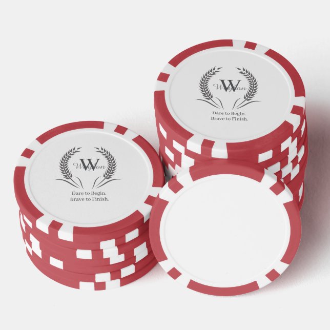 Motivationssport Pokerchips (Stapel)