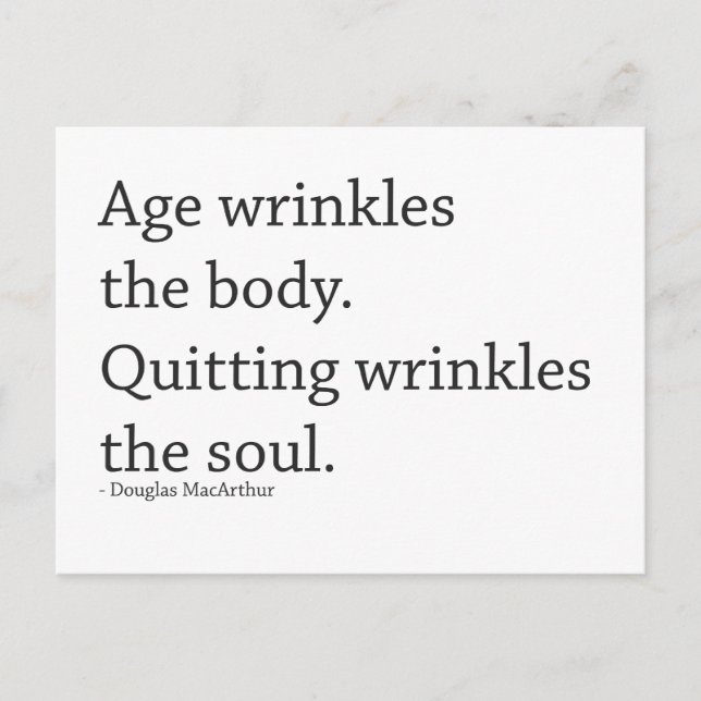 MotivationsübungPostkarte Postkarte (Vorderseite)