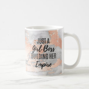 Motivationsziffern für weibliche Girl Bosses Kaffeetasse