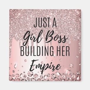 Motivationsziffern für weibliche Girl Bosses Magnet