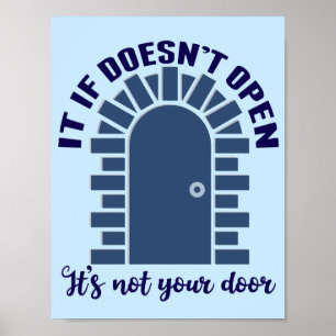 Motivationszitat Bleiben Sie positiv, nicht Ihre T Poster