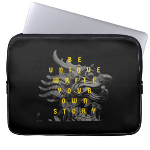 Motivationszitat Modern und Positiver Text Laptopschutzhülle