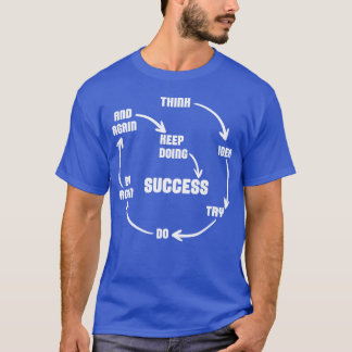 Motivationszitat Motivation Erfolg Inspiration  T-Shirt