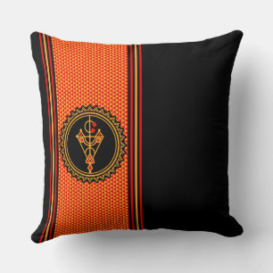 Motive der Kabyle-Amazigh-Poteria Kissen