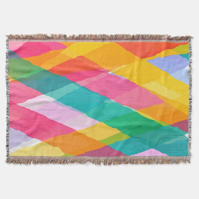 Motive für Aquarellstreifen 1 Decke (Vorderseite)