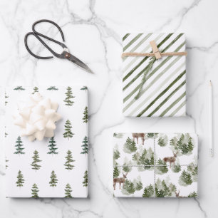 Motive für die Waldwasserfarbe Geschenkpapier Set