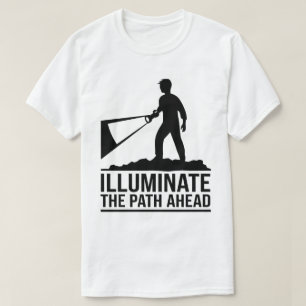 Motivierend Adventure Zitat - Vorweg T-Shirt