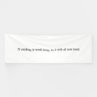motivierend Anführungszeichen Banner