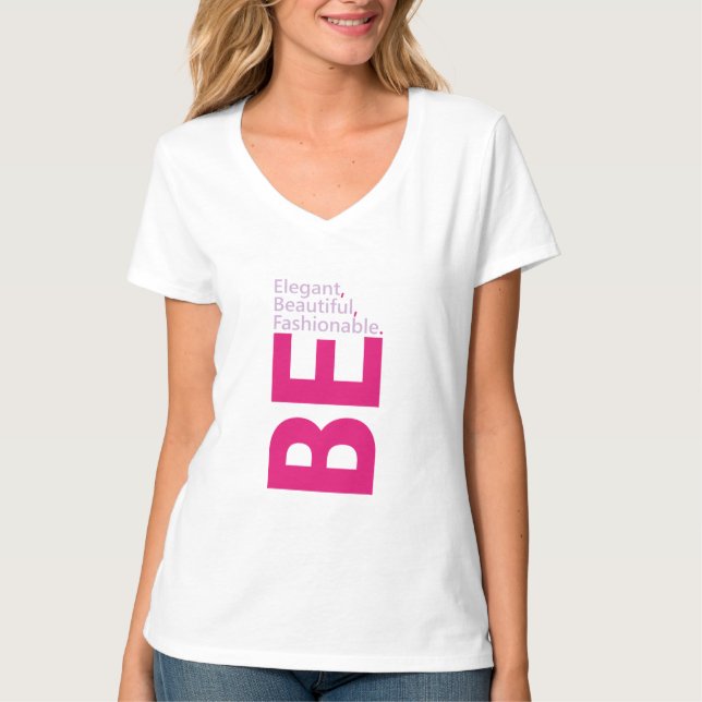 Motivierend Anführungszeichen für Elegante Texte T-Shirt (Vorderseite)