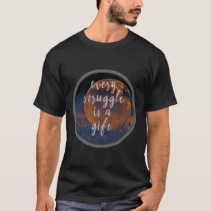 motivierend Anführungszeichen für positive Energie T-Shirt