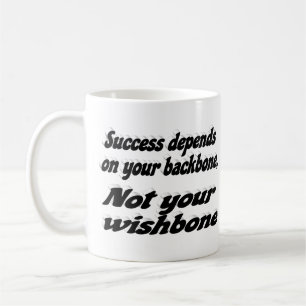 Motivierend Angebot für den Erfolg Kaffeetasse