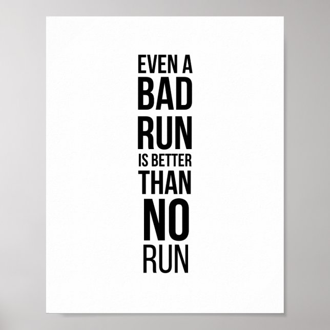 motivierend Angebot für Läufer Poster (Vorne)