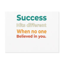 Motivierend Angebot für Retro Success