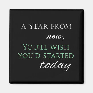 Motivierend Angebot "heute starten" Magnet