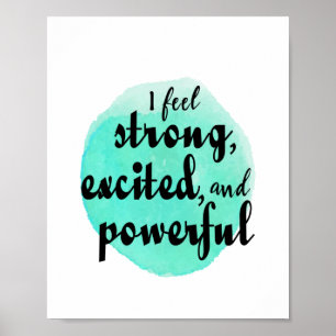motivierend Angebote für Arbeit und Erfolg Poster