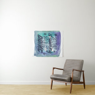 Motivierend Angebotsdesign für Erfolge Wandteppich