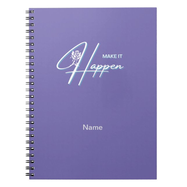 Motivierend Angebotsdesign Notizblock (Vorderseite)