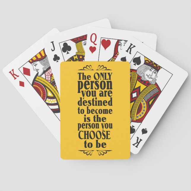 Motivierend AUSERLESENE kundenspezifische Spielkarten (Rückseite)