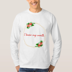 motivierend Bejahungen des Lebens T-Shirt