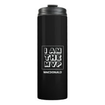 Motivierend BIN ICH DER MVP Thermal Tumbler