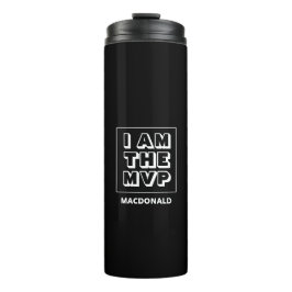 Motivierend BIN ICH DER MVP Thermal Tumbler Thermosbecher