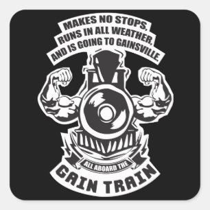 Motivierend Bodybuilding Gym Sticker