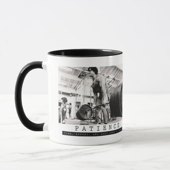 Motivierend Bodybuilding Tasse (Links)