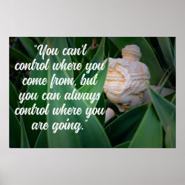 Motivierend Buddha Poster