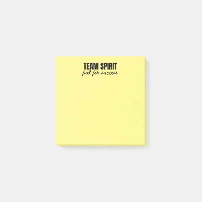 Motivierend Bürodienstleistungen für Unternehmen Post-it Klebezettel (Vorderseite)
