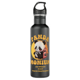Motivierend Chibi Kawaii Panda Name School Jahr Edelstahlflasche