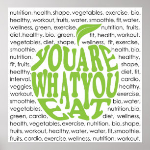 Motivierend Entwurf der Fitness Poster