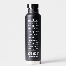Motivierend Erinnerung Ihr Name Minimalistisch Sch Trinkflasche