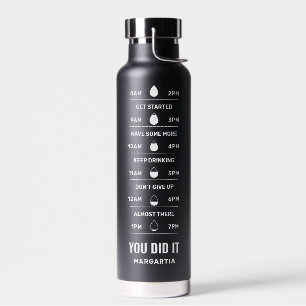 Motivierend Erinnerung Ihr Name Minimalistisch Sch Trinkflasche