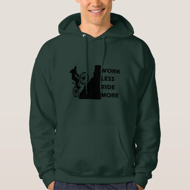 Motivierend Fahren Hoodie (Vorderseite)