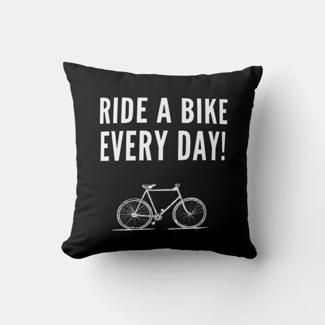 Motivierend Fahren Kissen (Vorderseite)
