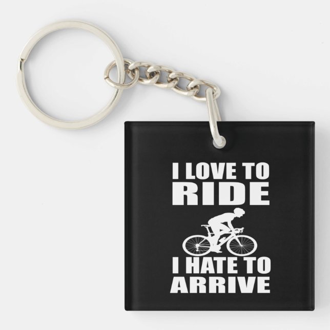 Motivierend Fahrradkurse Schlüsselanhänger (Vorderseite)