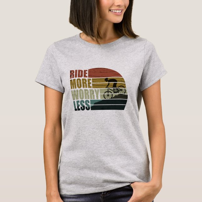 Motivierend Fahrradkurse T-Shirt (Vorderseite)
