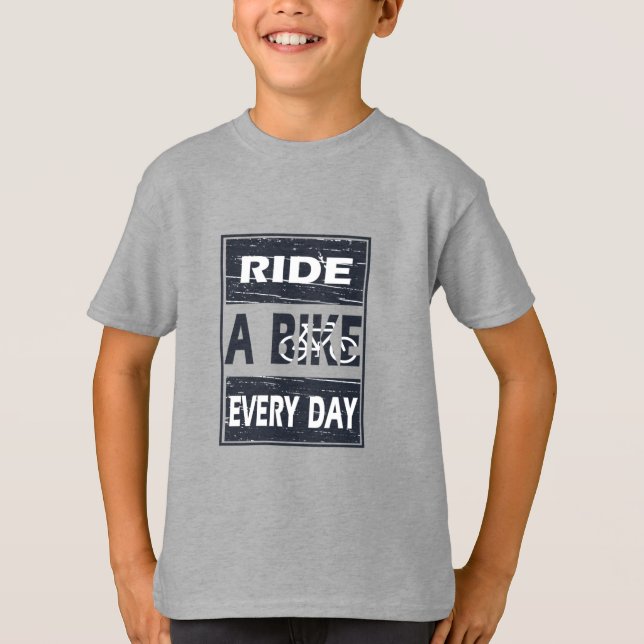 motivierend Fahrradkurse T-Shirt (Vorderseite)